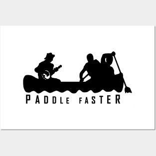 Paddle Faster Posters and Art